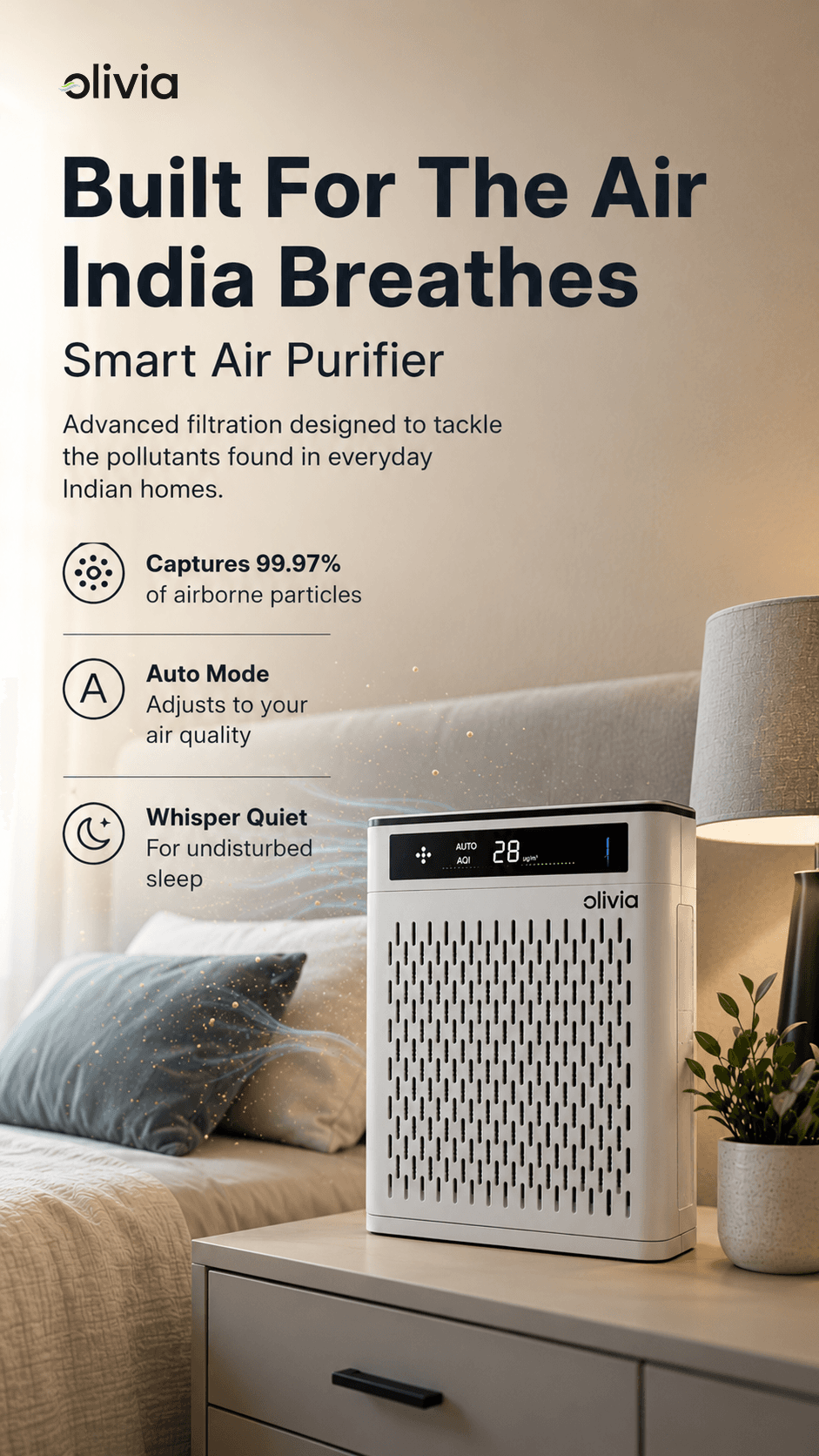 Olivia 300 Smart Air Purifier