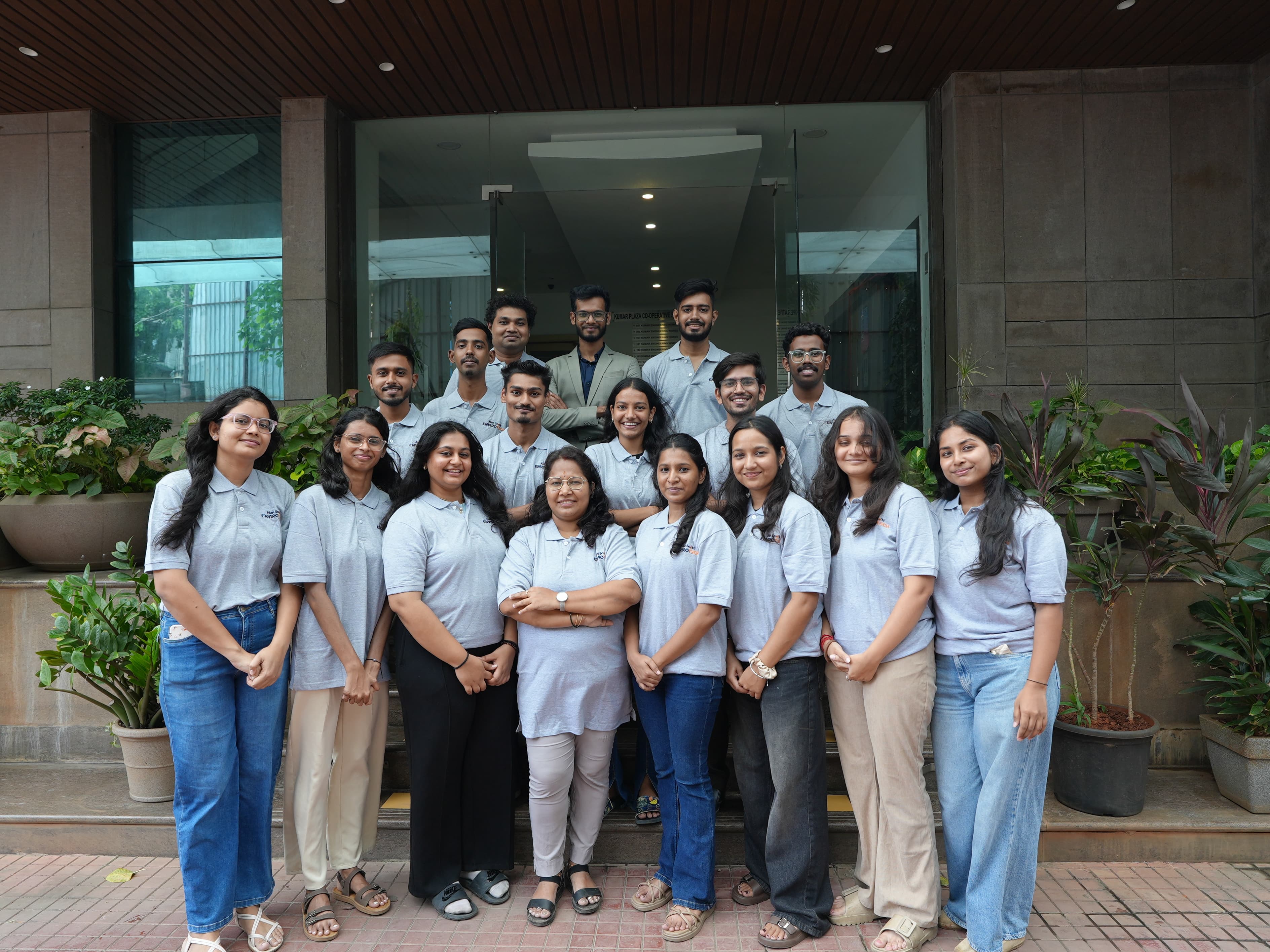 The Envirotech team together